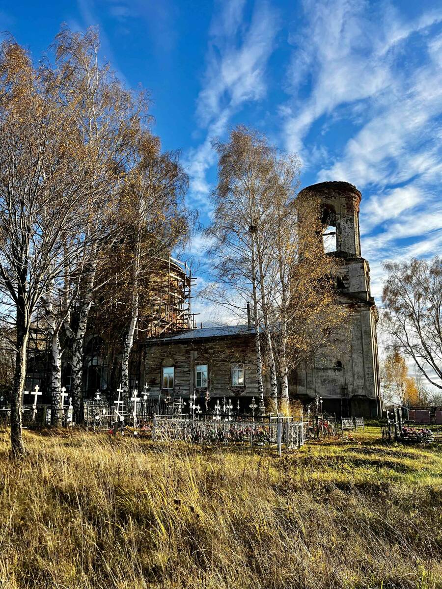 Церковь Спаса Нерукотворного Образа (каменная), Заречное (Серякуши) (Ардатовский район, Нижегородская область). фасады