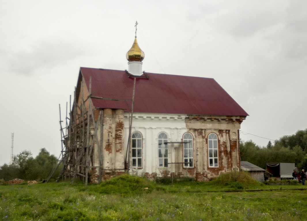 Стексово. Церковь Богоявления Господня. фасады