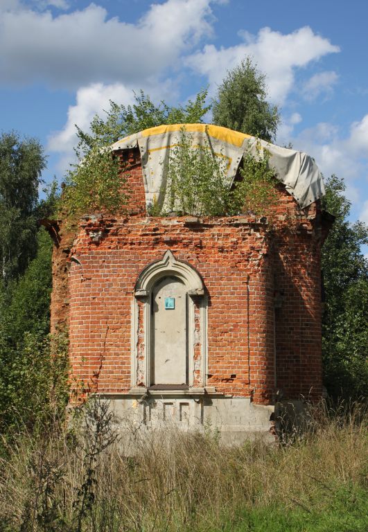 Пушнино (Шувалиха). Церковь Боголюбской иконы Божией Матери. фасады, Вид с востока