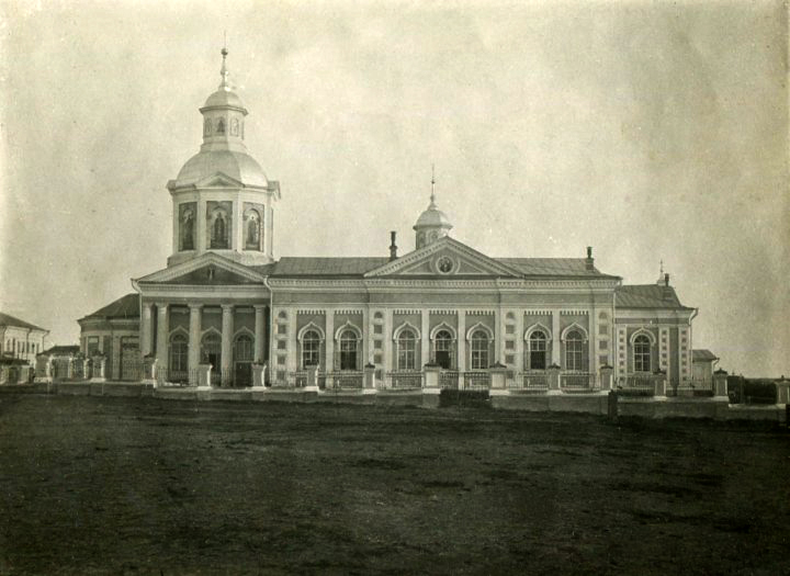 Церковь Николая Чудотворца, Починки (Починковский район, Нижегородская область). архивная фотография, Частная коллекция. Фото 1900-х годов