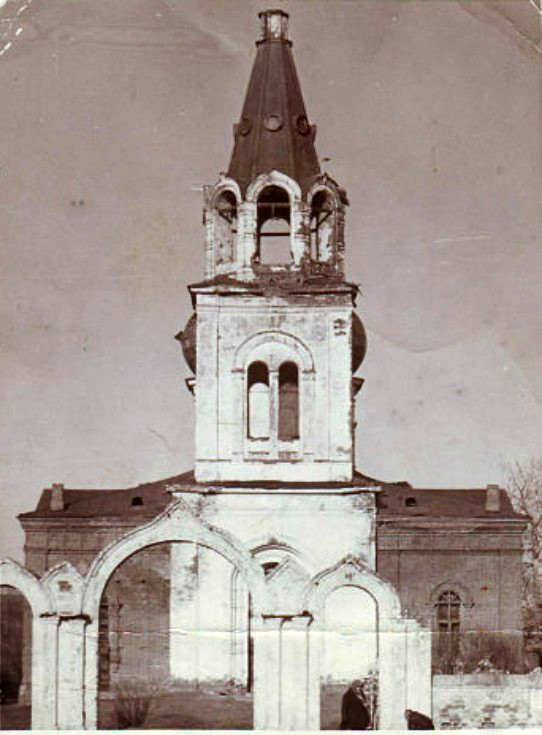 Церковь Всех Святых, Починки (Починковский район, Нижегородская область). архивная фотография, Фото 1960-х годов из приходского архива