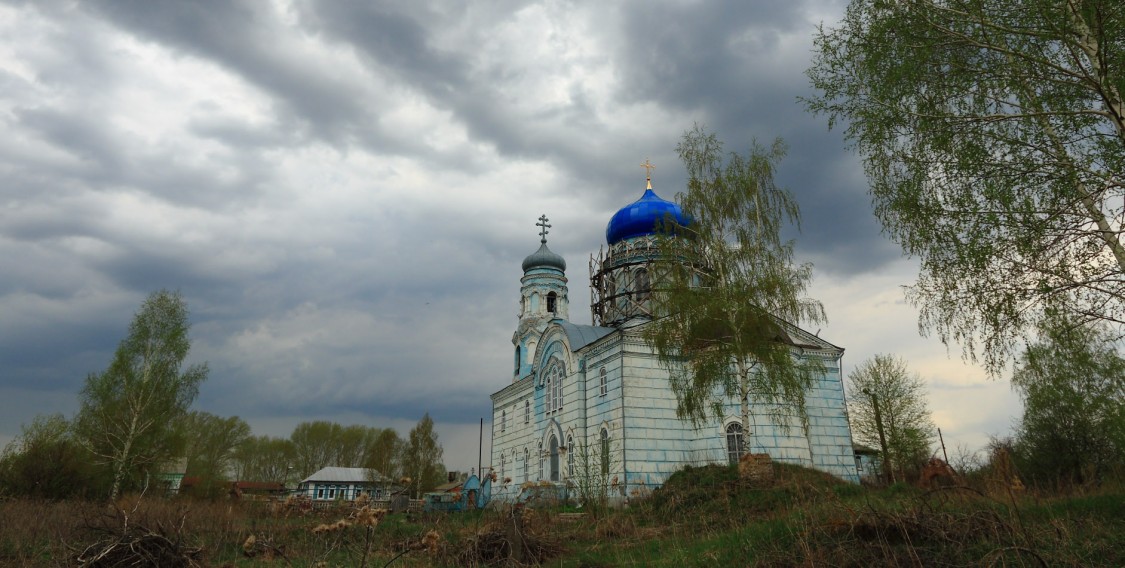 Байково. Церковь Троицы Живоначальной. фасады