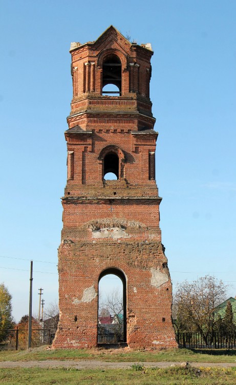 Кривка. Колокольня церкви Михаила Архангела. фасады