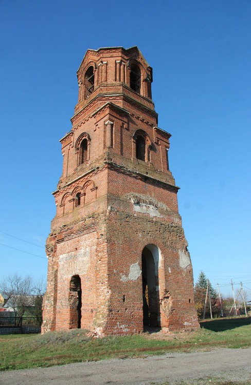 Колокольня церкви Михаила Архангела, Кривка (Усманский район, Липецкая область). фасады