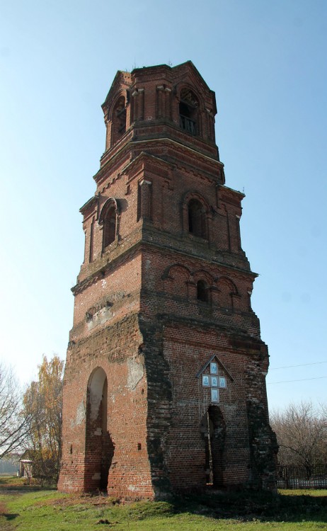 Колокольня церкви Михаила Архангела, Кривка (Усманский район, Липецкая область). фасады