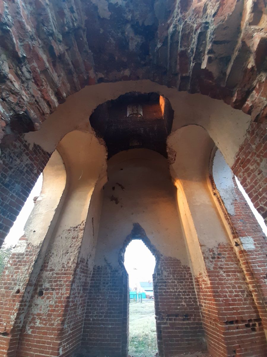 Колокольня церкви Михаила Архангела, Кривка (Усманский район, Липецкая область). интерьер и убранство