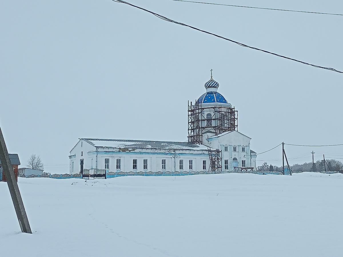документальные фотографии. Церковь Успения Пресвятой Богородицы, Солдатское (Тербунский район, Липецкая область)