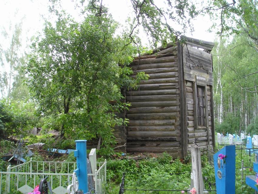 Юрасово. Церковь Тихона Амафунтского. общий вид в ландшафте