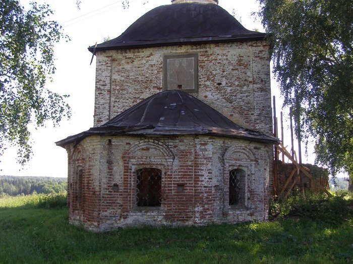 Покровское. Церковь Покрова Пресвятой Богородицы. фасады