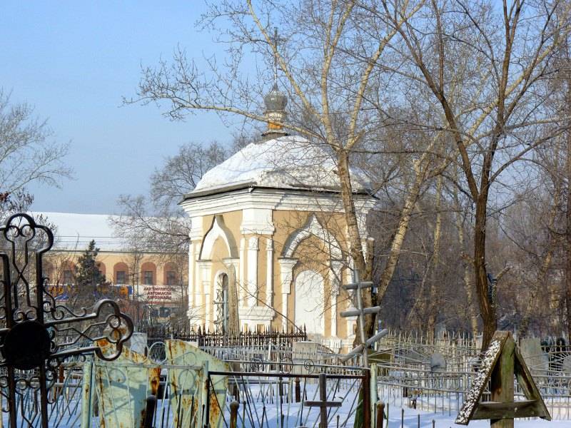 Часовня-усыпальница Е.М. Богдановой, Красноярск (Красноярск, город, Красноярский край). фасады