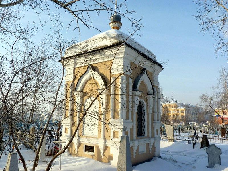 Часовня-усыпальница Е.М. Богдановой, Красноярск (Красноярск, город, Красноярский край). фасады