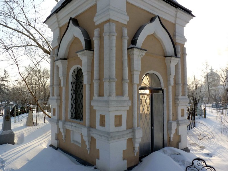 Часовня-усыпальница Е.М. Богдановой, Красноярск (Красноярск, город, Красноярский край). архитектурные детали
