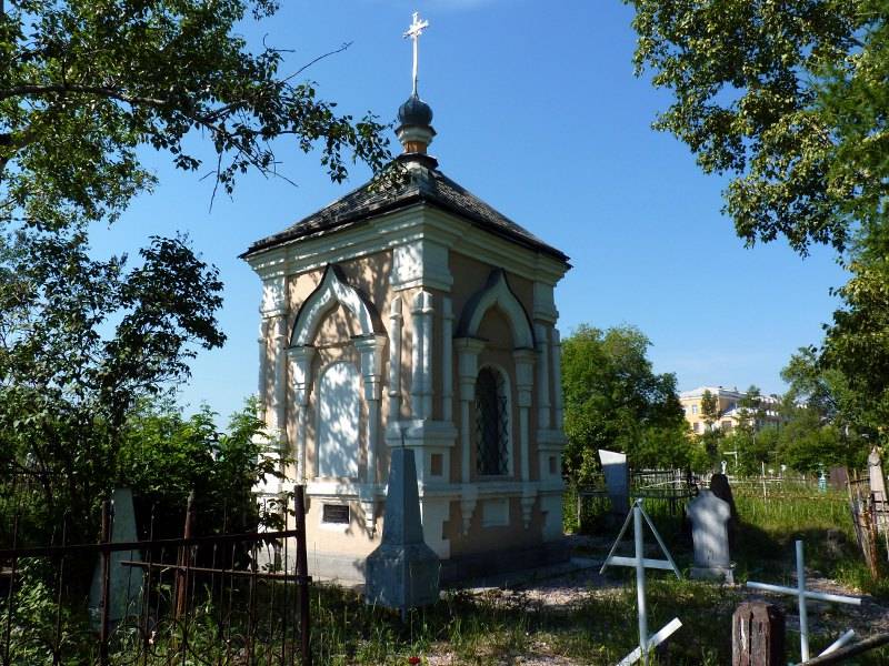 Часовня-усыпальница Е.М. Богдановой, Красноярск (Красноярск, город, Красноярский край). фасады