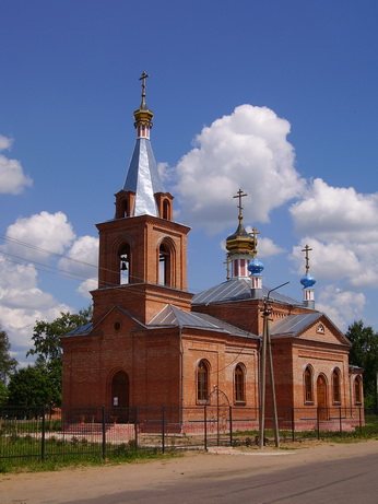 Церковь Казанской иконы Божией Матери, Рудня (Руднянский район, Смоленская область). фасады, 		      