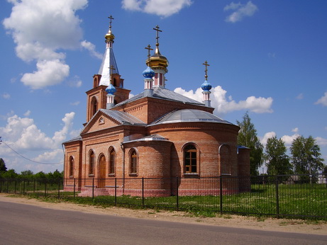 Рудня. Церковь Казанской иконы Божией Матери. фасады