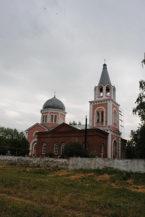 Церковь Всех Святых, Починки (Починковский район, Нижегородская область). фасады, Вид с северо-запада