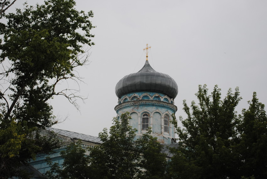 Церковь Троицы Живоначальной, Байково (Починковский район, Нижегородская область). архитектурные детали, Барабан основного объёма