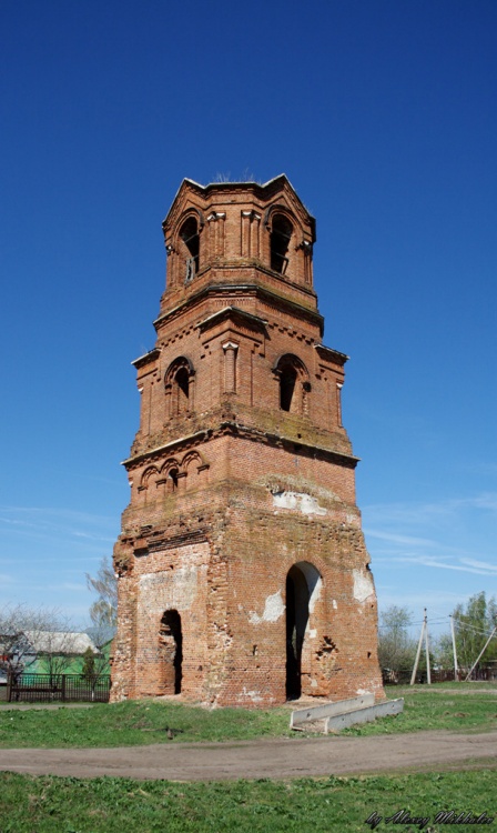 Колокольня церкви Михаила Архангела, Кривка (Усманский район, Липецкая область). фасады