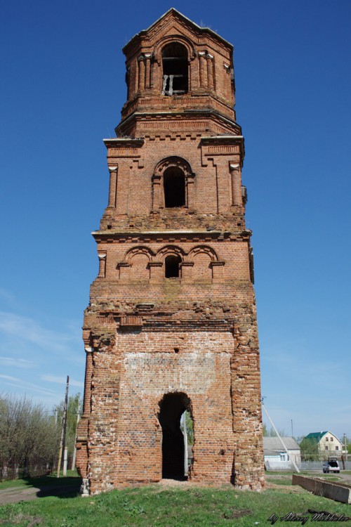Колокольня церкви Михаила Архангела, Кривка (Усманский район, Липецкая область). фасады