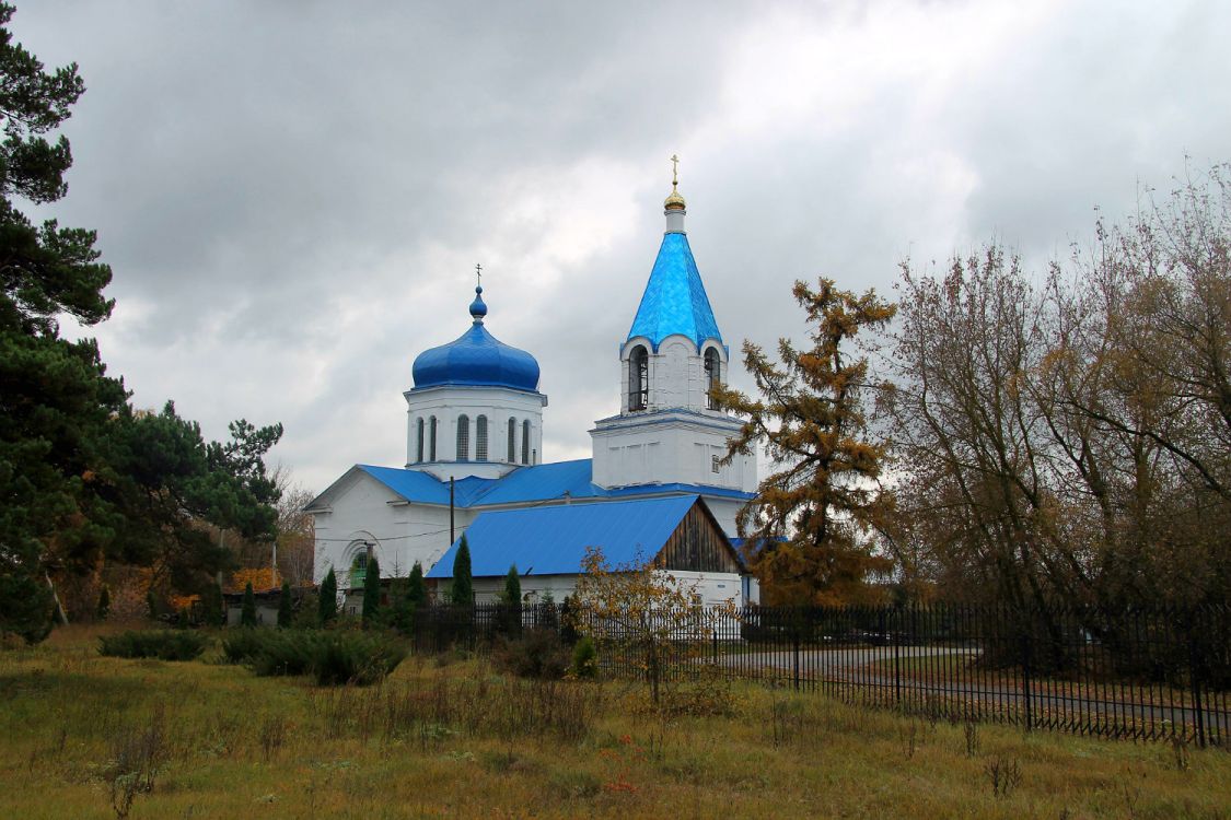 Боровое. Церковь Покрова Пресвятой Богородицы. фасады