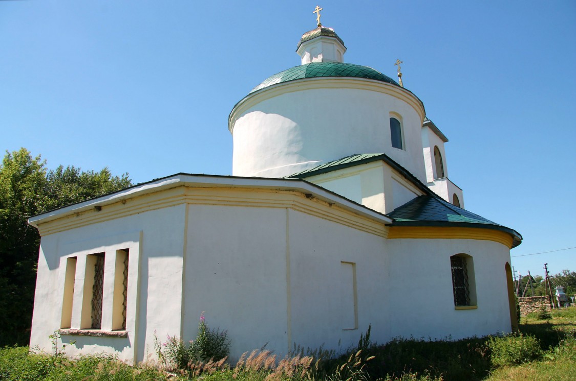 Нижнедрезгалово. Церковь Сергия Радонежского. фасады