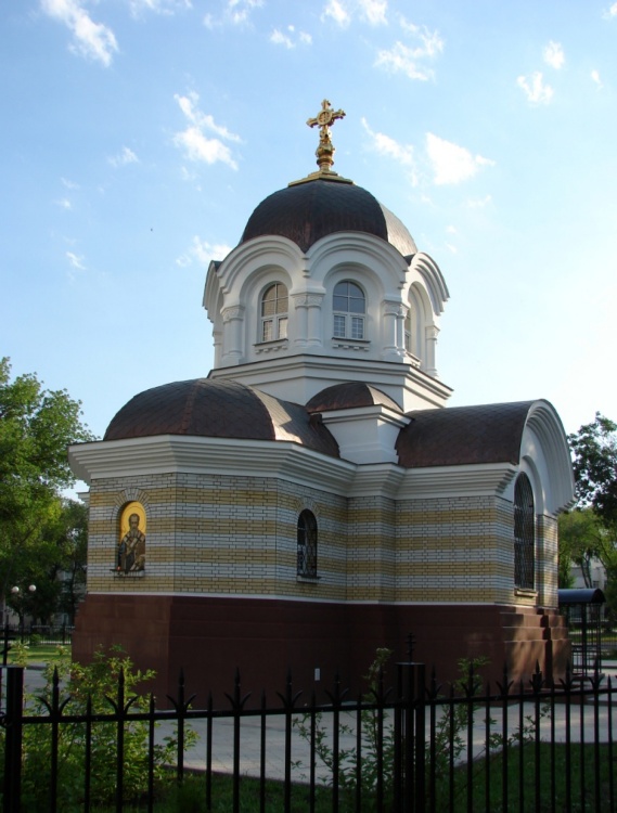 Церковь Луки (Войно-Ясенецкого) при 3-й городской клинической больнице, Саратов (Саратов, город, Саратовская область). фасады