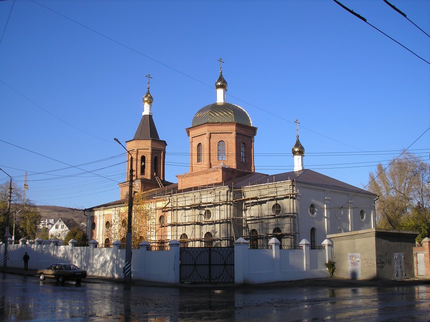 Церковь Рождества Христова, Саратов (Саратов, город, Саратовская область). общий вид в ландшафте