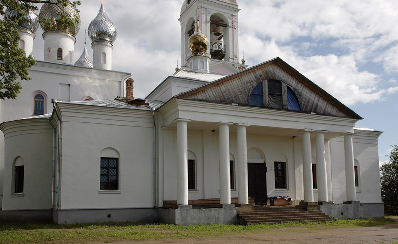 Монастырь Креста Господня. Церковь Покрова Пресвятой Богородицы, Погост-Крест (Ильинский район, Ивановская область). архитектурные детали