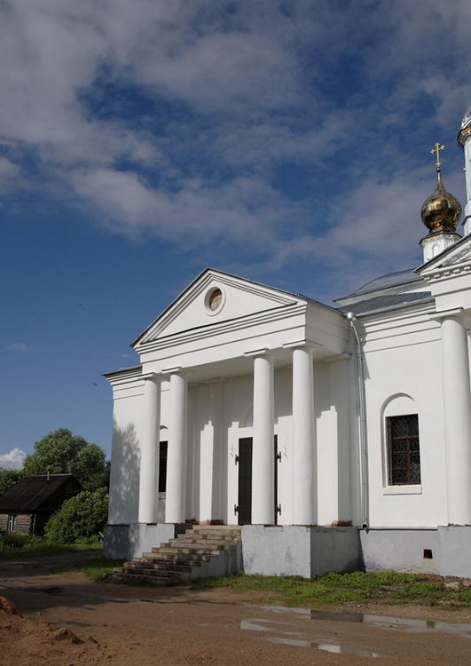 Монастырь Креста Господня. Церковь Покрова Пресвятой Богородицы, Погост-Крест (Ильинский район, Ивановская область). архитектурные детали