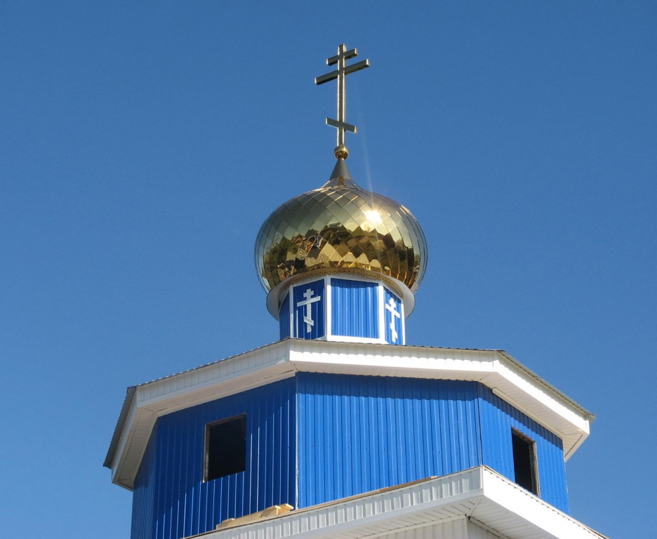 Церковь Рождества Христова, Хыркасы (Чебоксарский район, Республика Чувашия). архитектурные детали, Навершие основного объема церкви