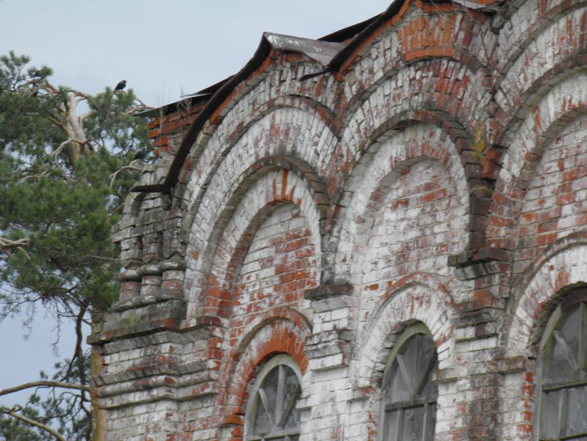 Церковь Покрова Пресвятой Богородицы, Никольское (Ядринский район, Республика Чувашия). архитектурные детали