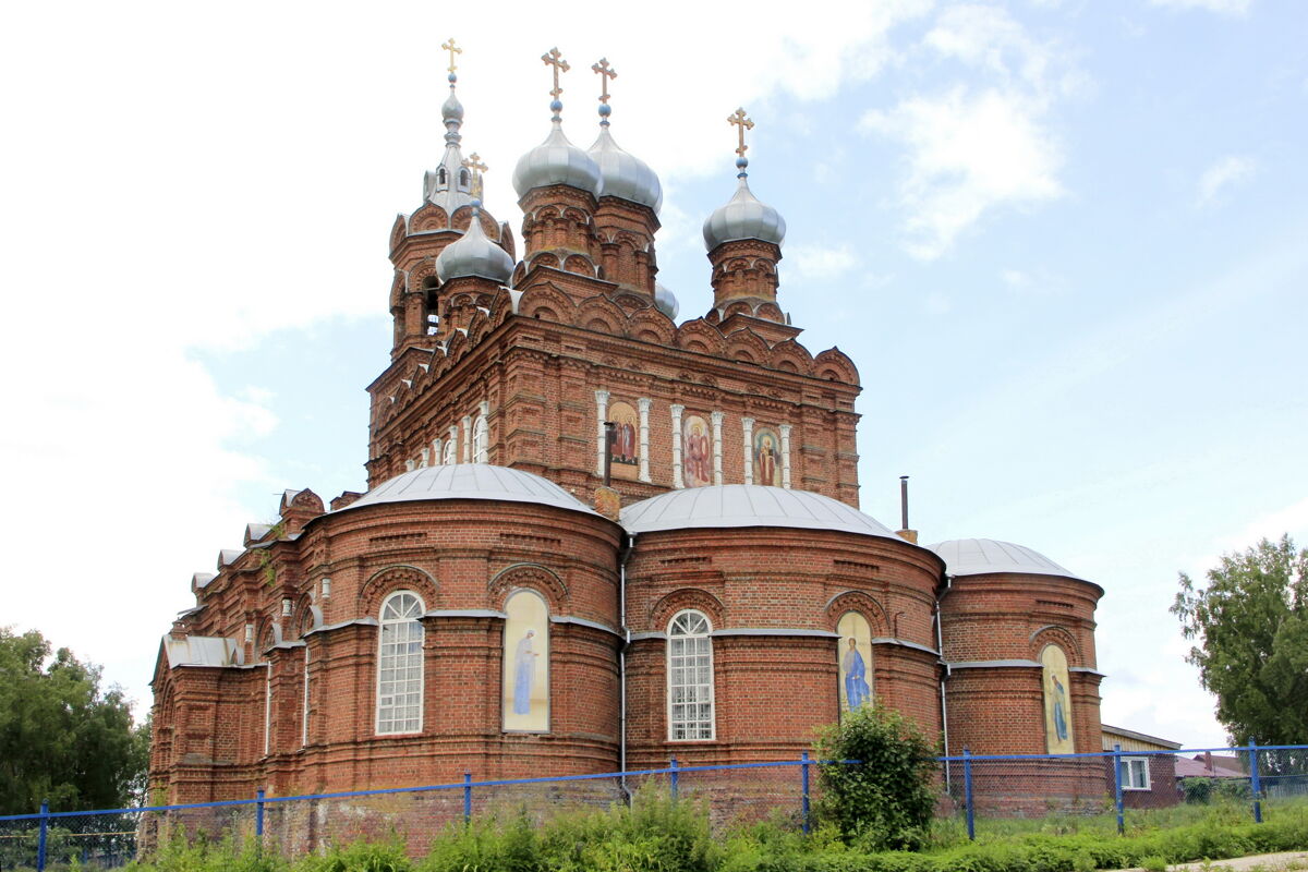 Церковь Михаила Архангела, Семьяны (Воротынский район, Нижегородская область). фасады