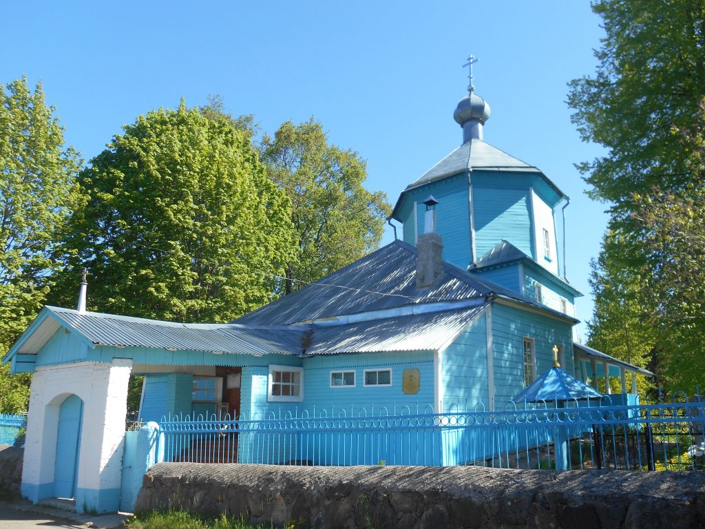 Церковь Покрова Пресвятой Богородицы, Медвёдово (Локнянский район, Псковская область). фасады, вид с ю-з