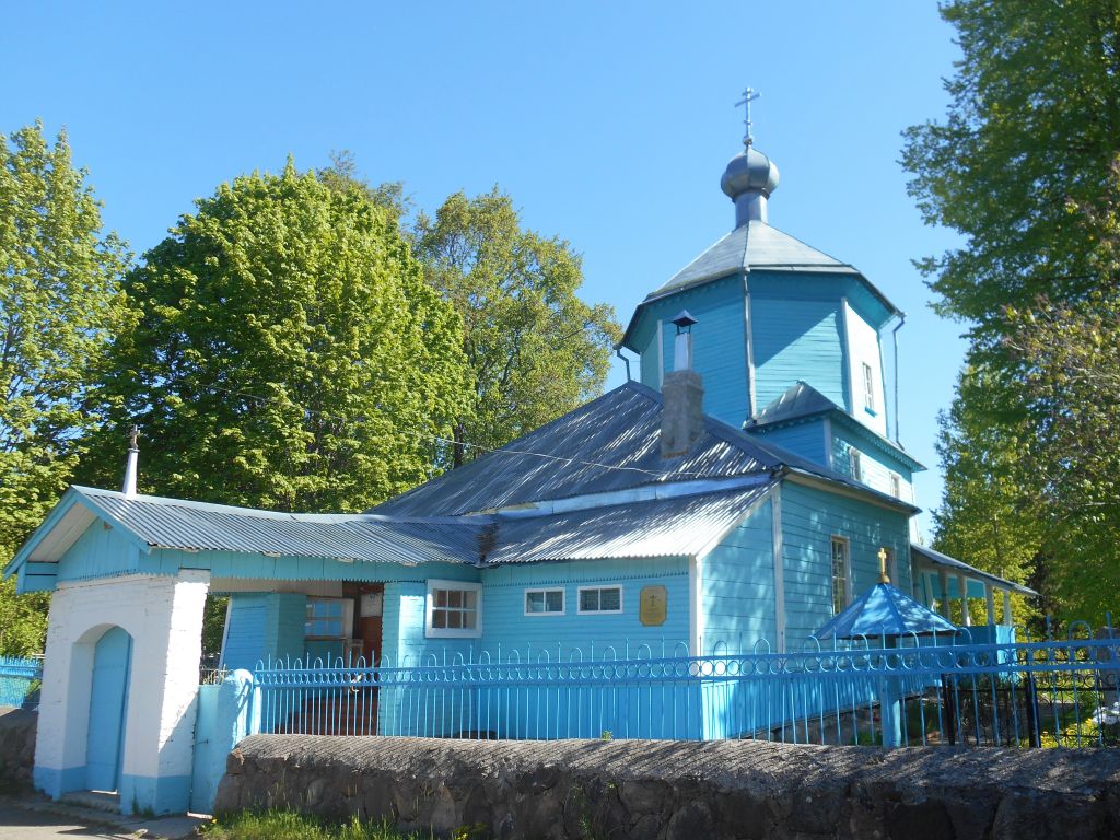 Медвёдово. Церковь Покрова Пресвятой Богородицы. фасады, вид с ю-з