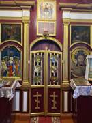 Церковь Покрова Пресвятой Богородицы, Южный придел в трапезной, Царские врата<br>, Медвёдово, Локнянский район, Псковская область