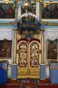 Церковь Покрова Пресвятой Богородицы, Летний храм, Царские врата<br>, Медвёдово, Локнянский район, Псковская область