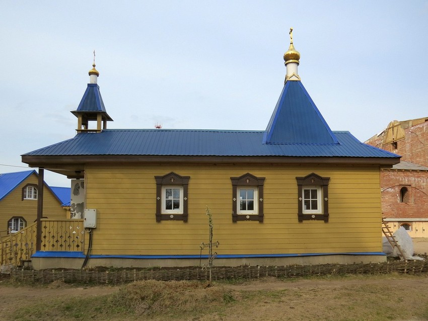Часовня Успения Пресвятой Богородицы, Феофилова Пустынь (Николаево) (Струго-Красненский район, Псковская область). фасады