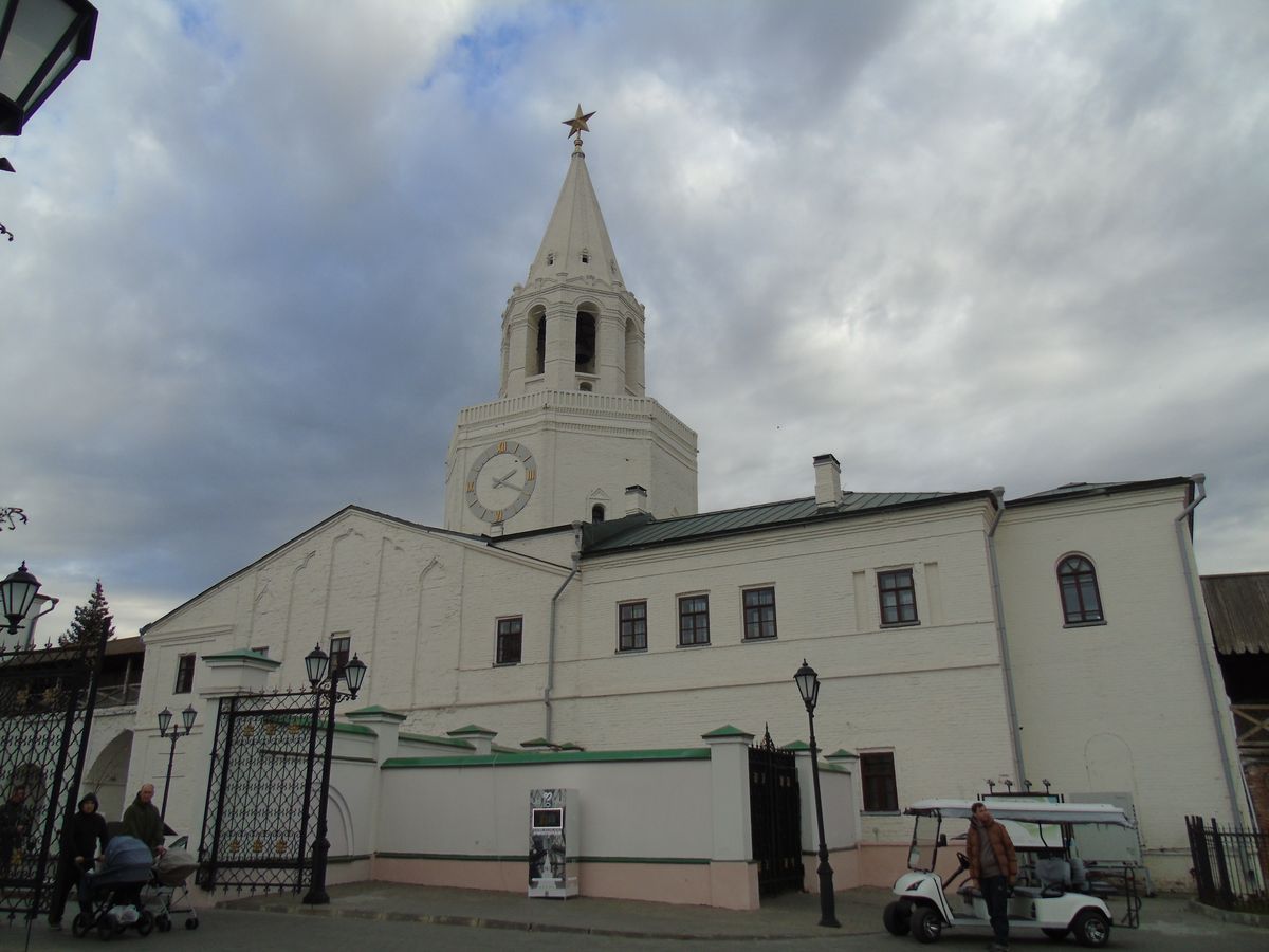 фасады. Кремль. Церковь Спаса Нерукотворного Образа в Спасской башне, Вахитовский район (Казань, город, Республика Татарстан)