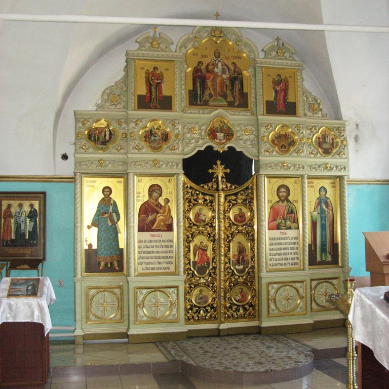 Собор Николая Чудотворца, Мензелинск (Мензелинский район, Республика Татарстан). интерьер и убранство, Придел Феодосия Тотемского