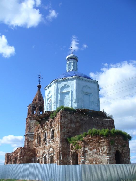 Церковь Михаила Архангела, Красная Горка (Мамадышский район, Республика Татарстан). фасады
