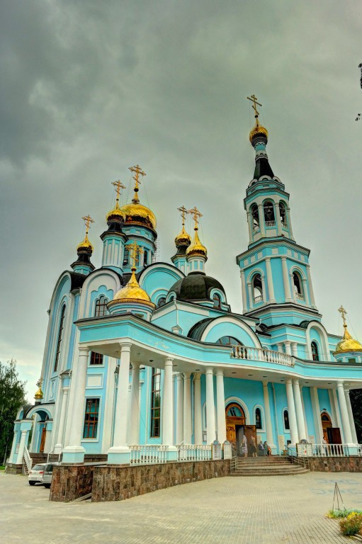 Собор Покрова Пресвятой Богородицы и Татианы Римской, Чебоксары (Чебоксары, город, Республика Чувашия). фасады