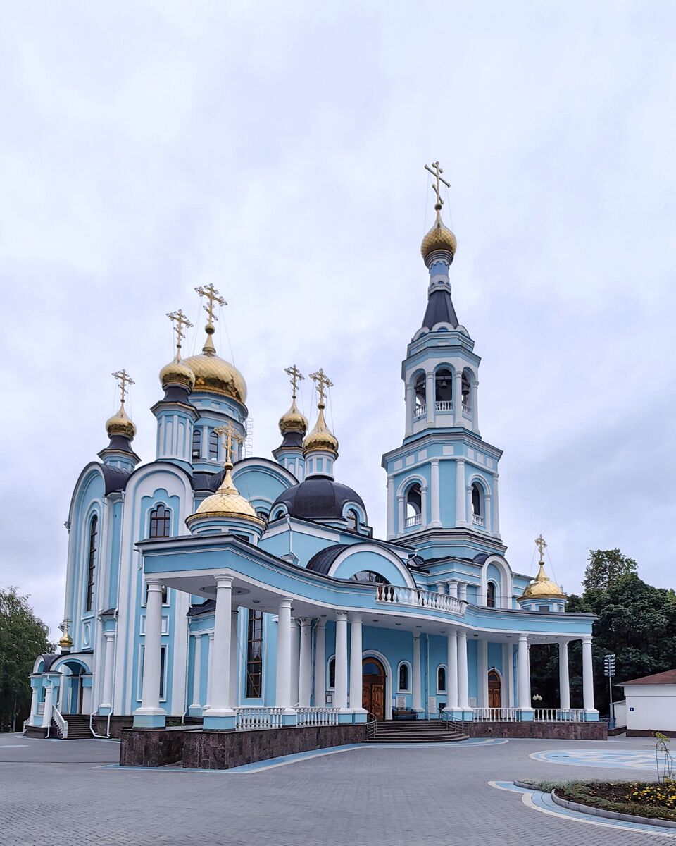 Собор Покрова Пресвятой Богородицы и Татианы Римской, Чебоксары (Чебоксары, город, Республика Чувашия). фасады