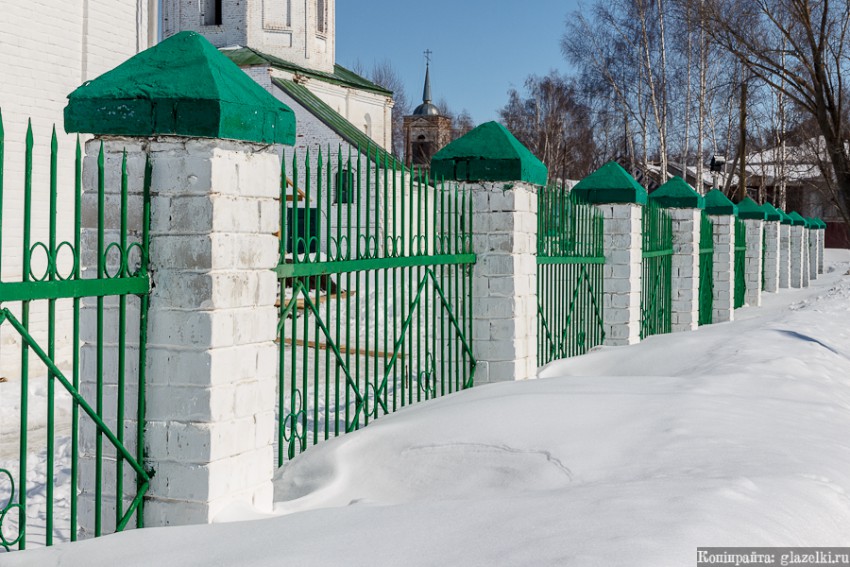 Собор Троицы Живоначальной, Цивильск (Цивильский район, Республика Чувашия). дополнительная информация, Ограда