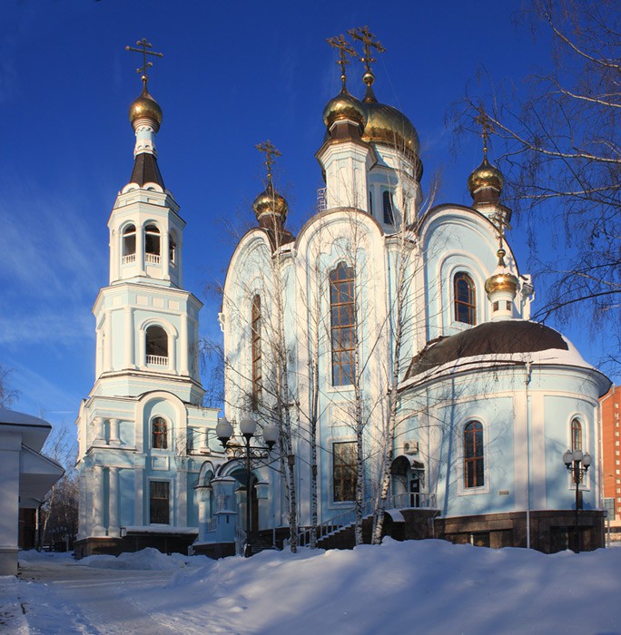 Собор Покрова Пресвятой Богородицы и Татианы Римской, Чебоксары (Чебоксары, город, Республика Чувашия). фасады