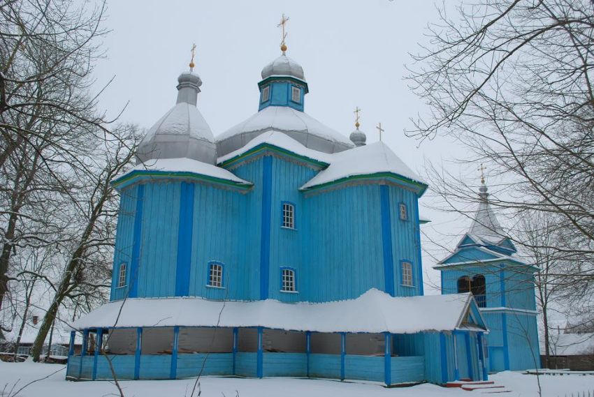 Степань. Церковь Успения Пресвятой Богородицы. фасады