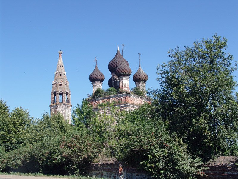 Церковь Троицы Живоначальной, Ёмсна (Нерехтский район, Костромская область). архитектурные детали