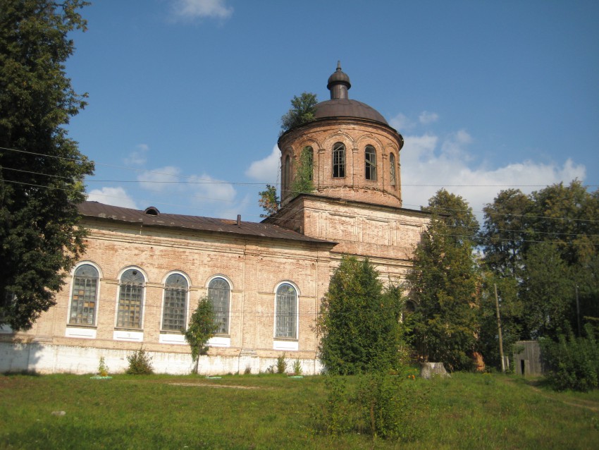 Церковь Спаса Нерукотворного Образа, Швариха (Нолинский район, Кировская область). фасады