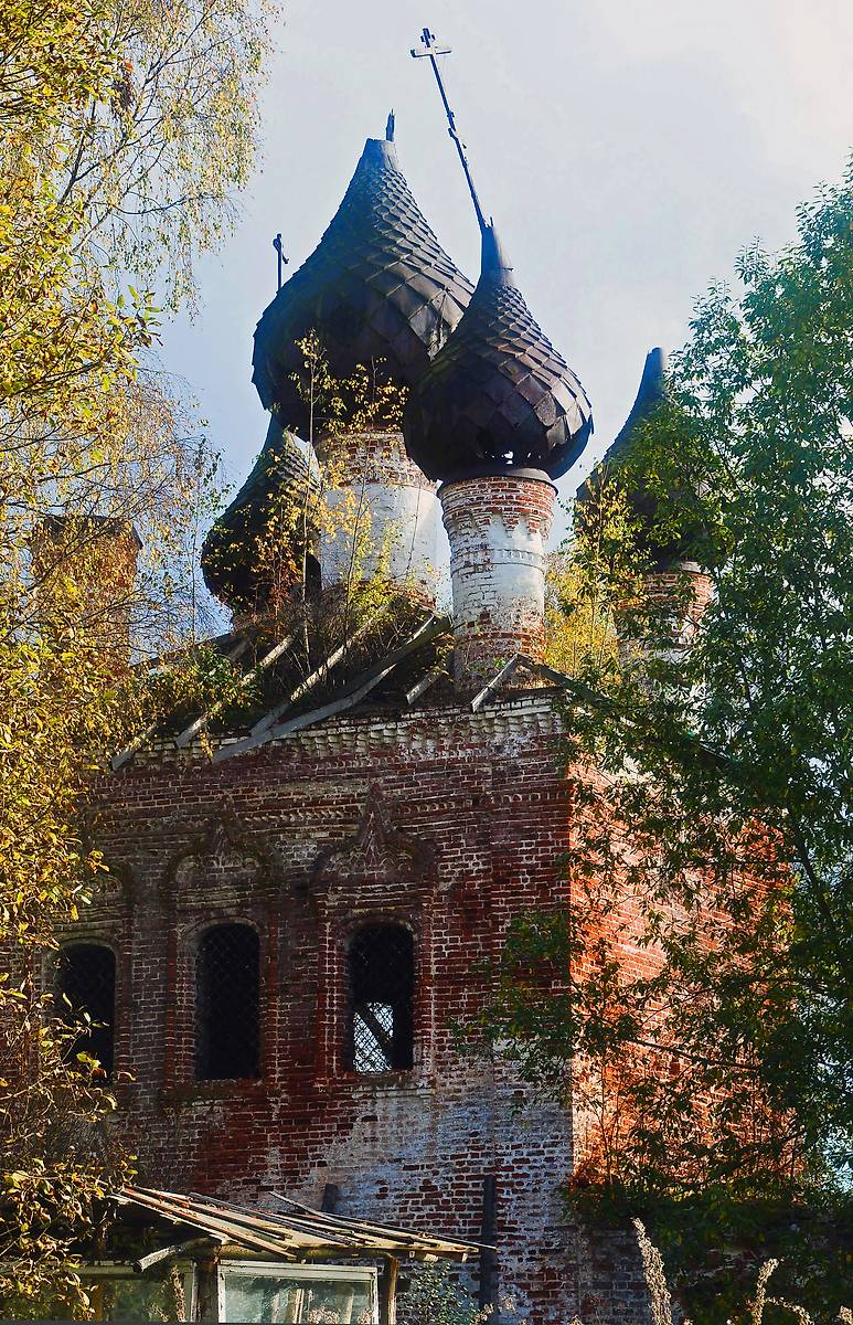 фасады. Церковь Троицы Живоначальной, Выголово (Нерехтский район, Костромская область)