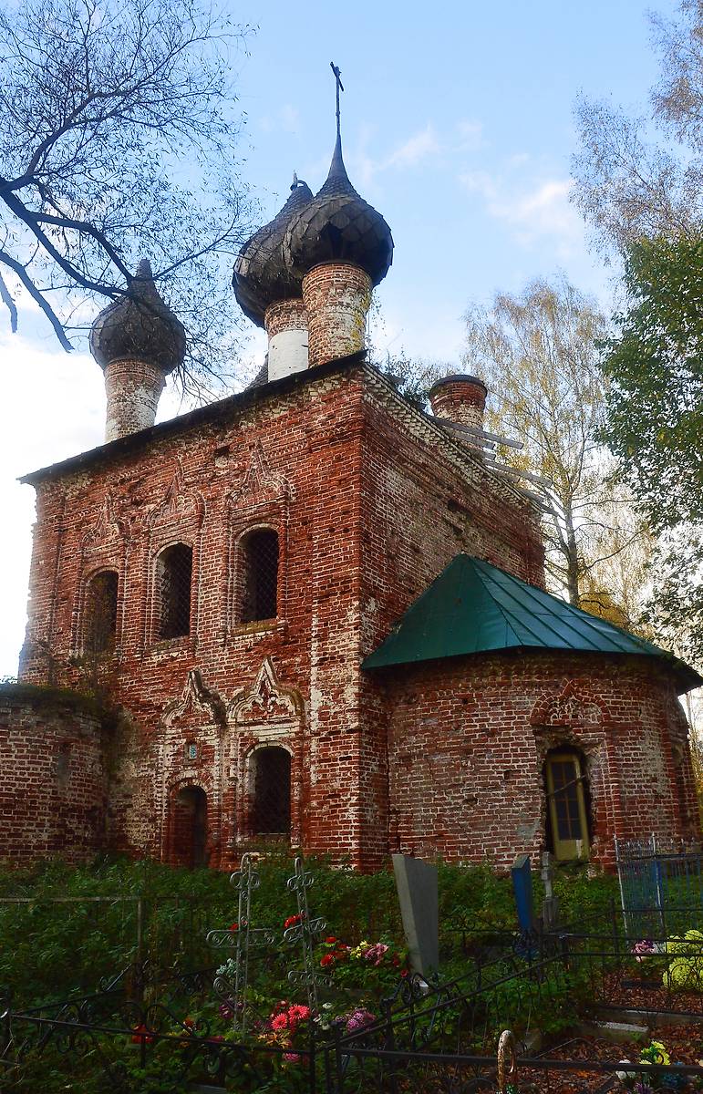 фасады. Церковь Троицы Живоначальной, Выголово (Нерехтский район, Костромская область)