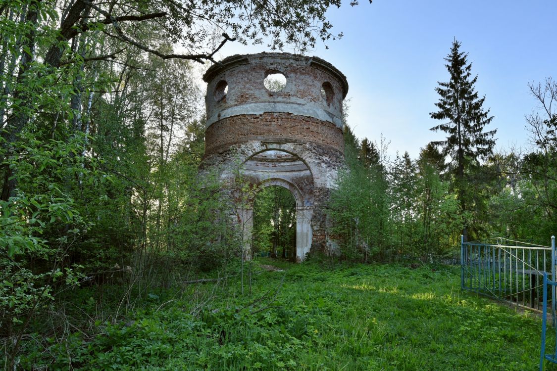 Церковь Казанской иконы Божией Матери, Заячьи Горы (Оленинский район, Тверская область). фасады, Вид с запада